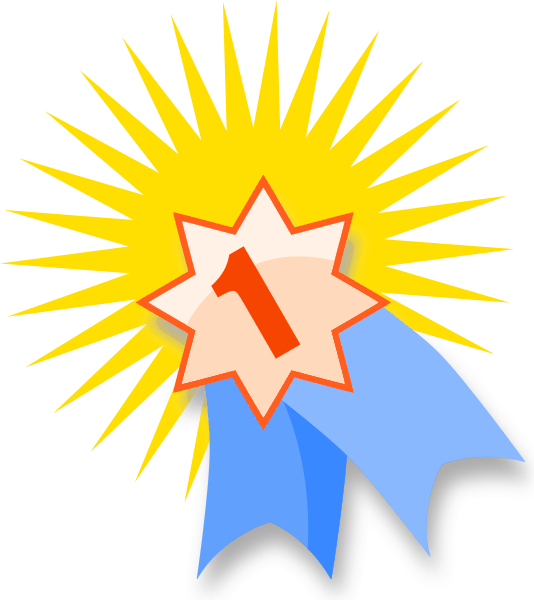 Free Download 1st Place Ribbon Necklaces Clipart Ribbon - Clip Art For Rewards (534x600), Png Download