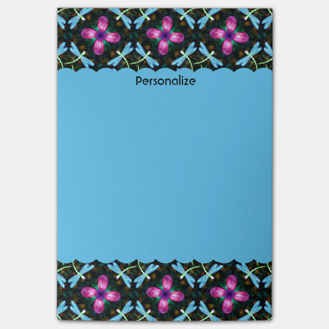 Neon Dragonflies Pink Flower Black Shimmer Pattern - Connecting Threads Shimmer Pattern (650x650), Png Download