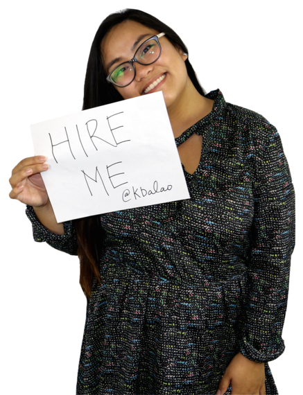 Kimberly Balao Hire Me Picture - Kimberly Balao (500x580), Png Download