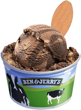 Doughable Chocolate™ Bulk - Chip Off The Dough Block Ben And Jerry's (374x393), Png Download