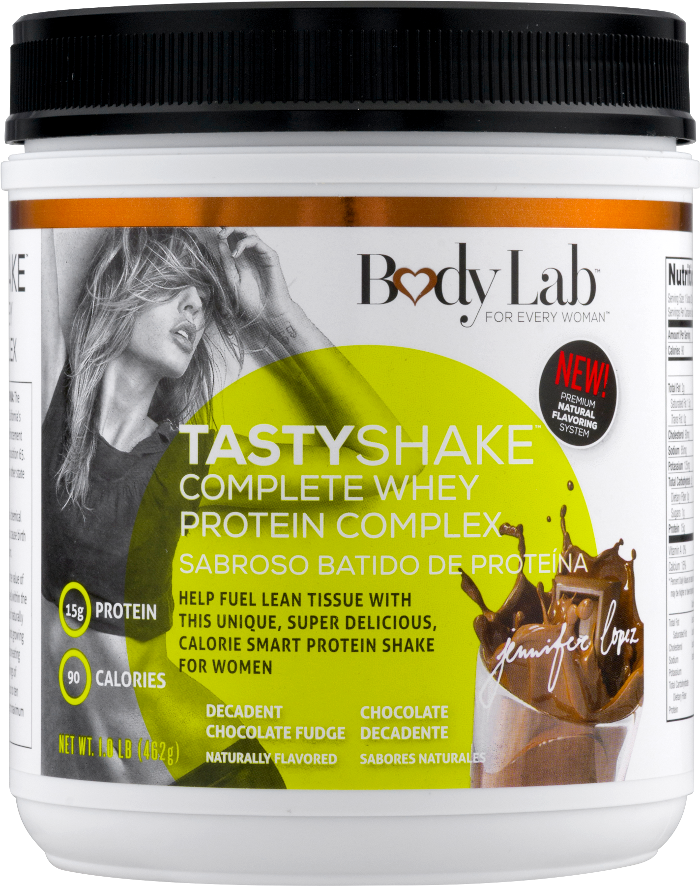 Body Lab Tasty Shake Complete Whey Protein Complex - Body Lab Tasty Shake Protein Powder, Chocolate, 1 Pound (1800x1800), Png Download