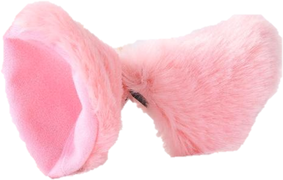 Pretty In Pink Clip-in Kitten Ears - Cat (1125x1125), Png Download