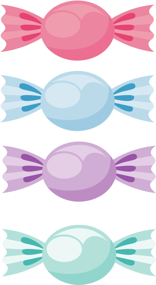 Candies Candies, Vector Illustrations - Circle (792x1224), Png Download