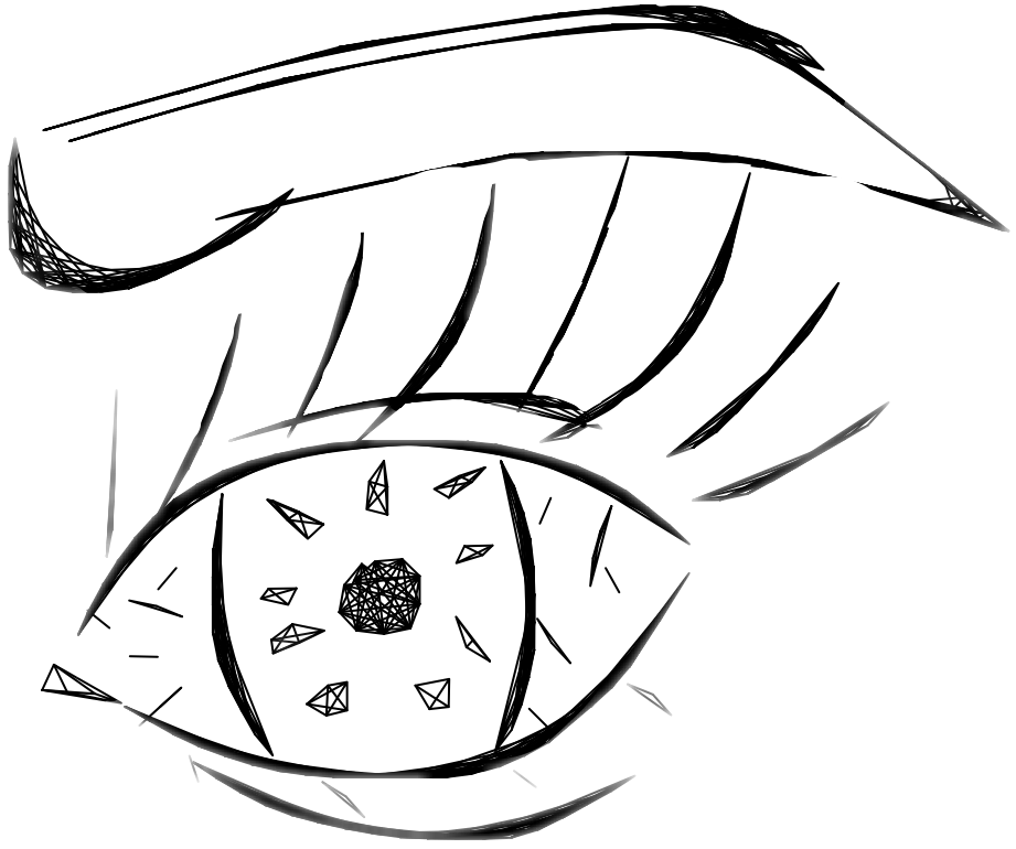 Eyes Eyebrow Eyelashes Freetoedit - Line Art (921x770), Png Download
