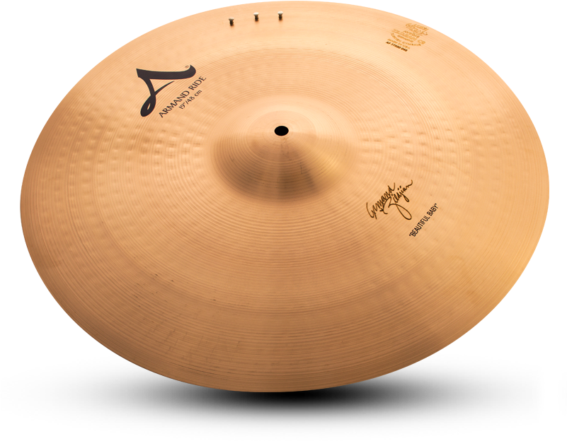 19" A Zildjian Armand Beautiful Baby Ride With 3 Rivets - Zildjian 19" A Series Armand Beautiful Baby Ride Cymbal (800x800), Png Download