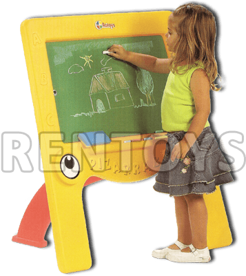 Pizarron Bus Simple Rotoys - Pizarrones Infantiles (400x400), Png Download