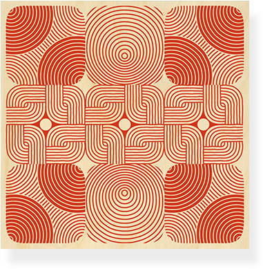 Kah O Shun Wood Panel Birch - Circle (600x600), Png Download