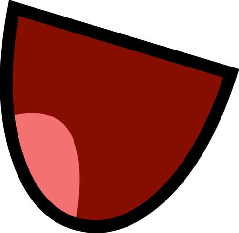 Pen Mouth 1-0 - Bfdi Pen Mouth (491x480), Png Download