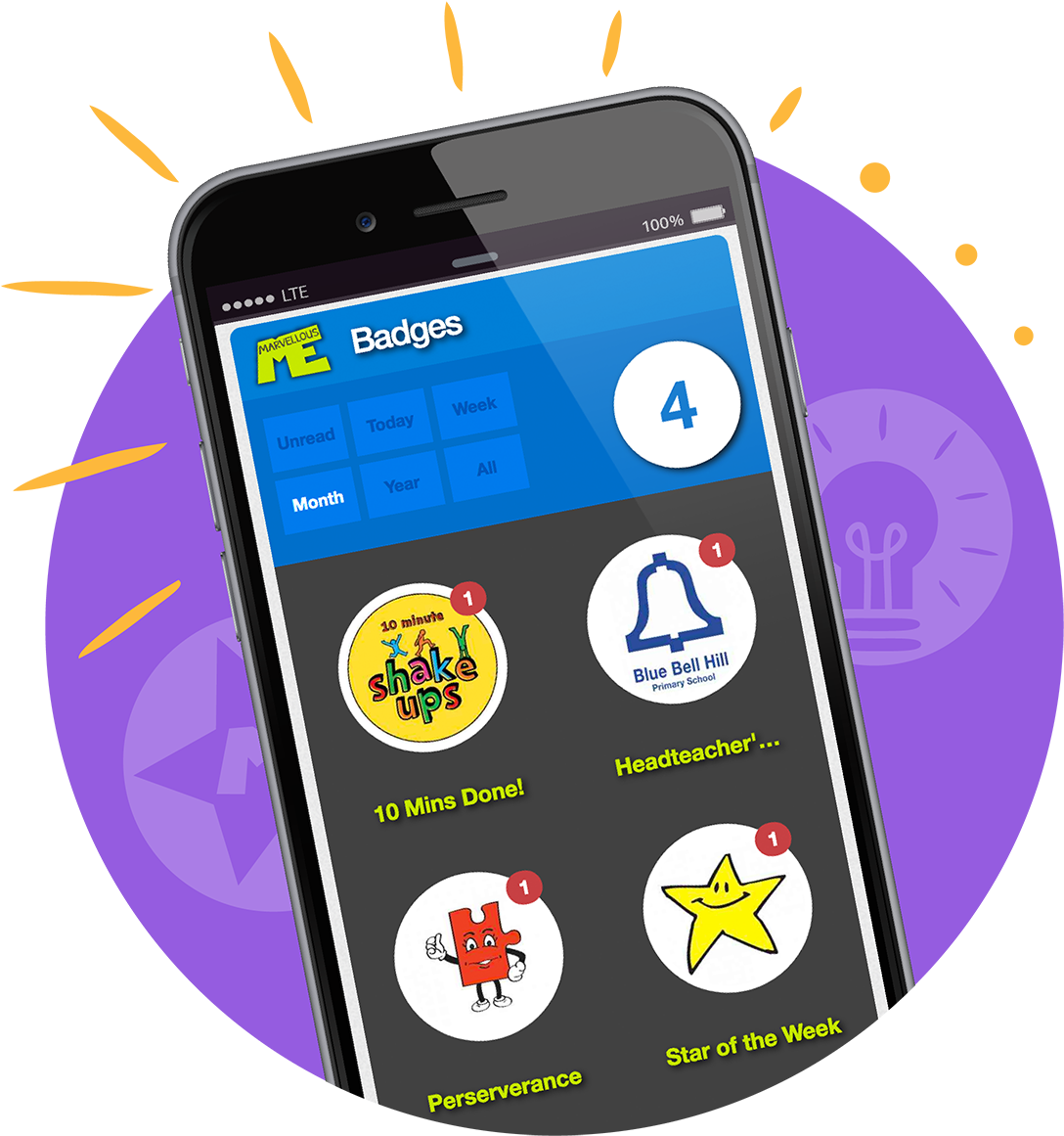 Smile As Your Child Is Awarded A Badge - Smartphone (1181x1181), Png Download