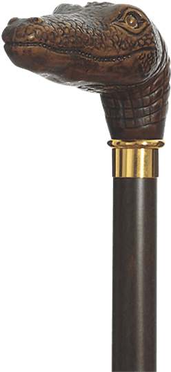 Concord Gator Walking Stick Cane (555x555), Png Download