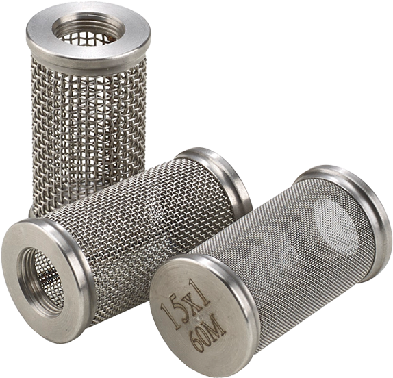 Suction Filter W/ Thread - Pipe (800x800), Png Download