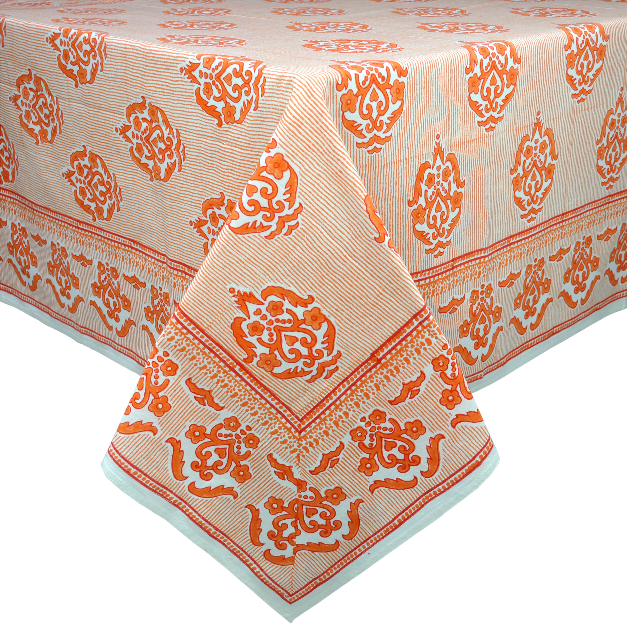 Tablecloth James Orange Square - Tablecloth (2000x2000), Png Download