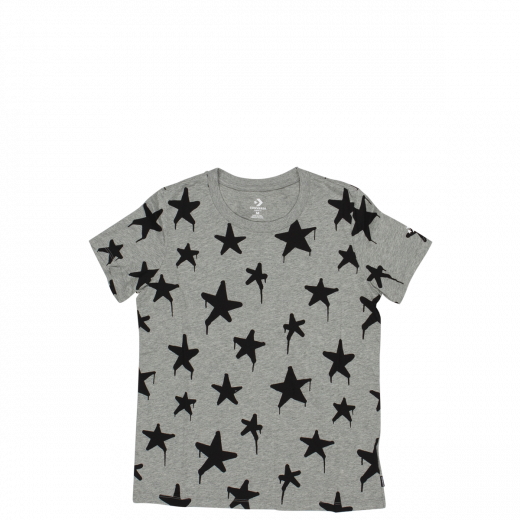 Women Converse Graffitti Star Crew T Shirt Vintage - T-shirt (520x520), Png Download