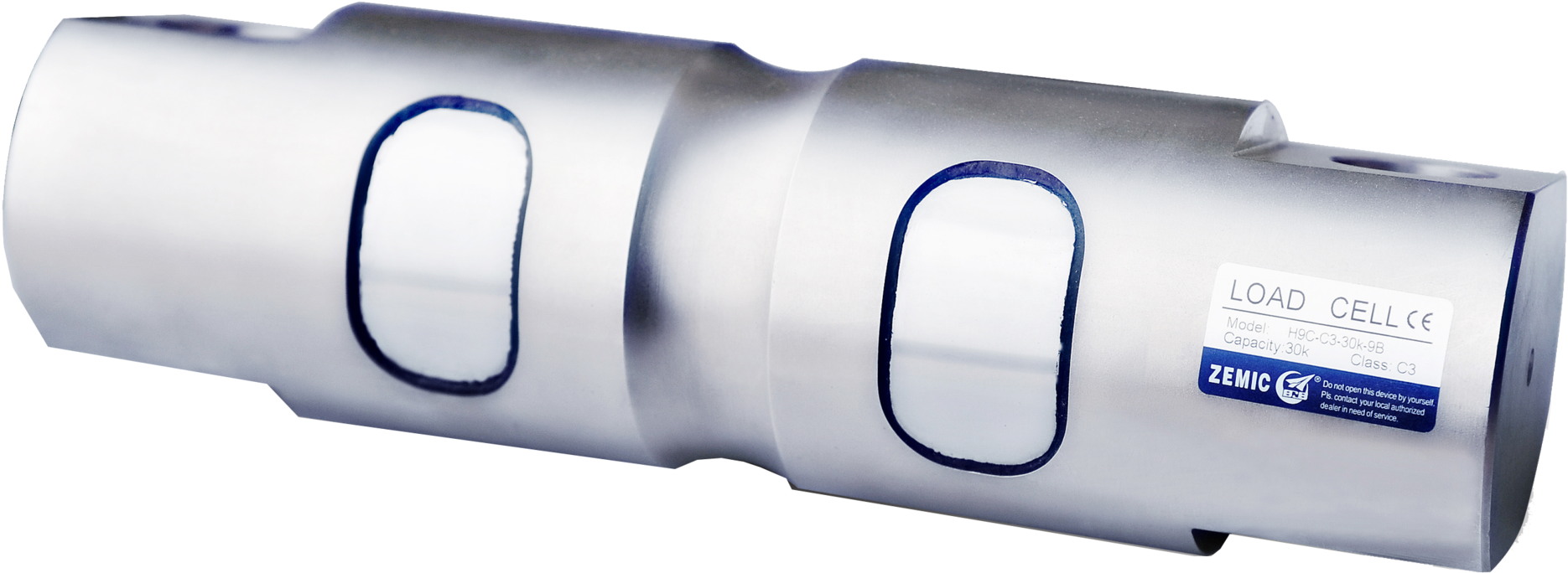 H9c Nickel Plated Alloy Steel Dual Shear Beam Load - Zemic H9c-n3-200k Load Cell (2000x810), Png Download