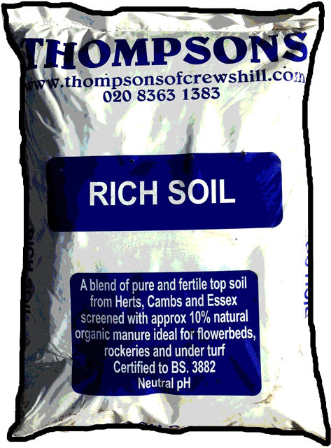 Ericaceous Rich Soil - Bag Of Soil Png (491x653), Png Download