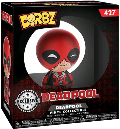Deadpool Torn Mask Us Exclusive Dorbz - Dorbz Deadpool (600x600), Png Download