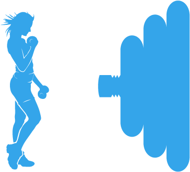 Fitness Pesas - Gym Memberships (600x450), Png Download