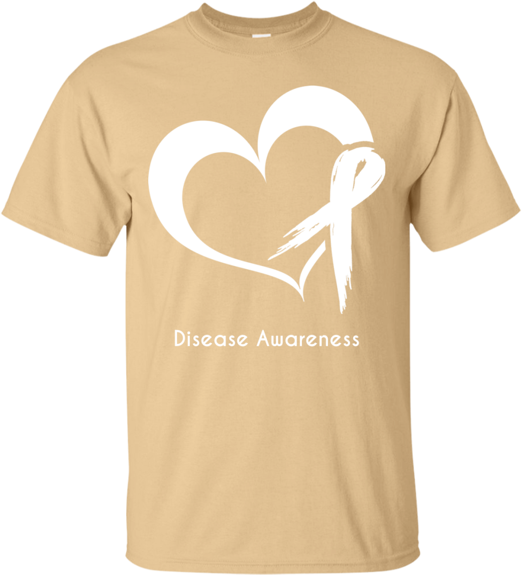 Heart Ribbon Customisable Unisex Shirt - James P Sullivan Logo (1155x1155), Png Download