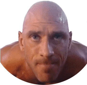 Bald From Brazzers - Лысый Из Бразерс Стикеры (360x360), Png Download