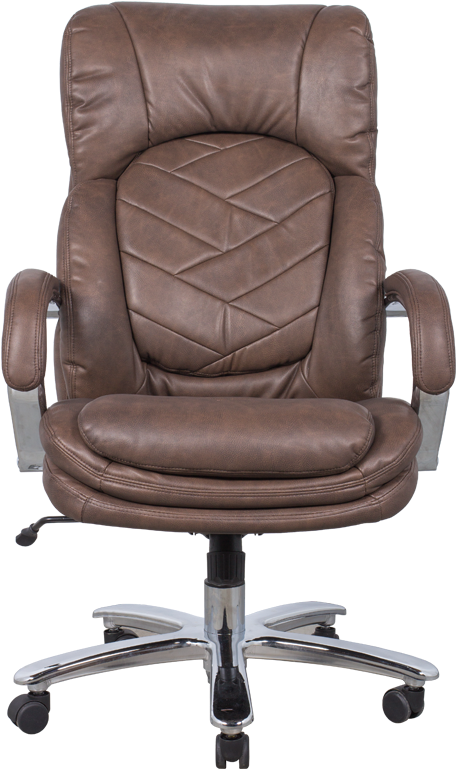 Bulgaria Computer Office Chair, Bulgaria Computer Office - Boss Chair Leather (800x800), Png Download