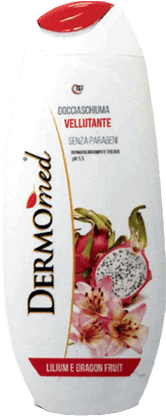 Dermomed Lilum And Dragon Fruit Bubble Bath 750ml - Dermomed Bagnoschiuma Lilium (500x500), Png Download