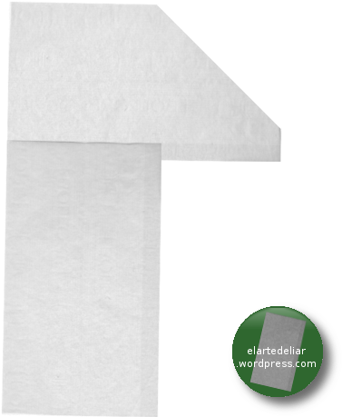 A Continuación Se Puede Eliminar Un Poco De Papel Innecesario - Origami (380x500), Png Download