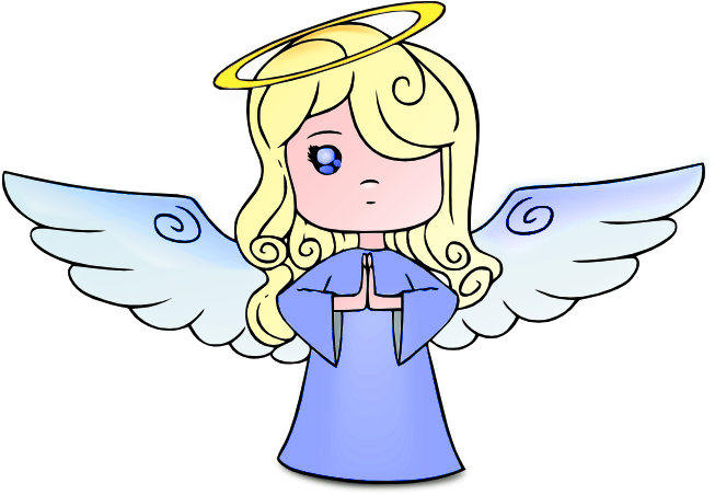 Angel Clipart No Background (661x451), Png Download