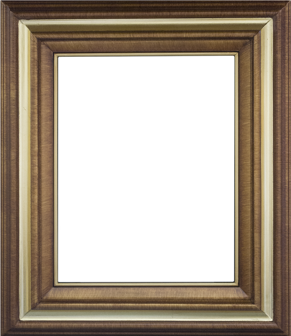 #25 2-tone Gold - Frame Of A Painting (953x1089), Png Download