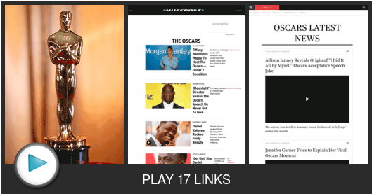 Estatueta Do Oscar 2011 (625x328), Png Download