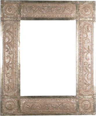 15 Elegant Gold Border Psd Images - Uttermost 11602 B Harvest Serenity Beveled Mirror (331x400), Png Download