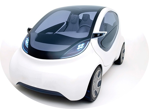 Every Car Manufacturer Has At Least One Electric Vehicle, - Tata Evision Electric Car Price (590x433), Png Download