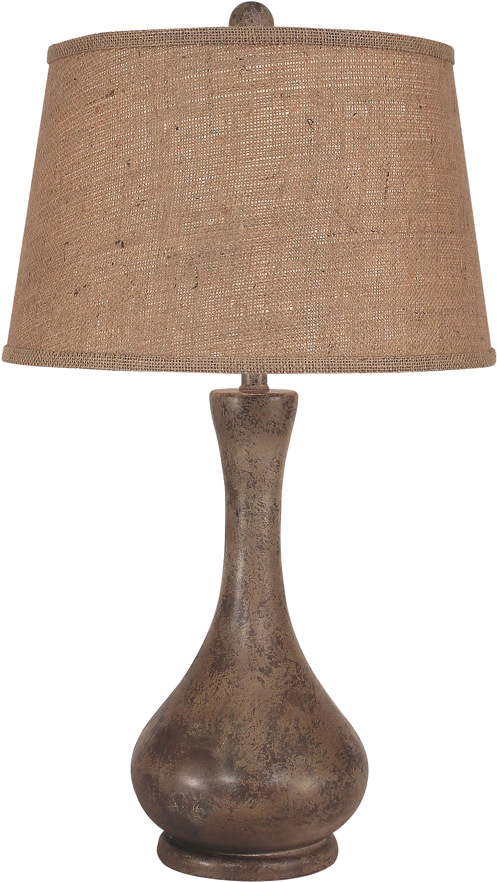 Tarnished Cottage Smooth Genie Bottle Table Lamp - Lamp (1500x2100), Png Download