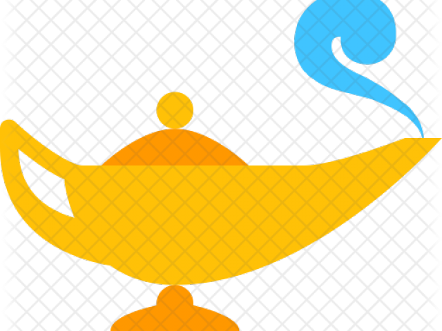 Genie Lamp Clipart - Genie Lamp Icon (640x480), Png Download