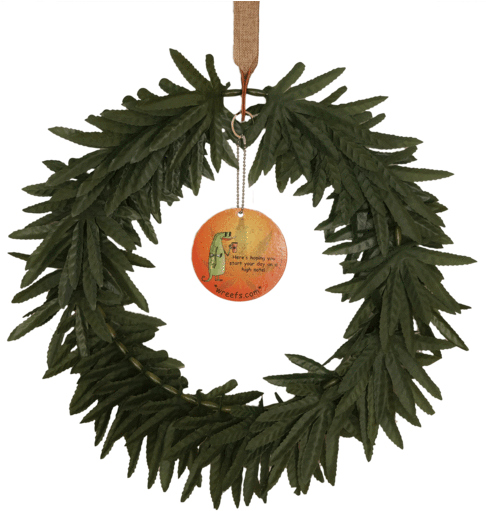 The 420 Friendly Wreef® Brand Artificial Marijuana - Spruce (530x530), Png Download