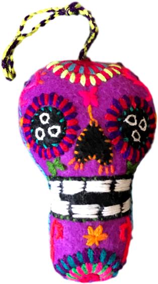 Mexican Pom Poms - Hot Air Balloon (696x696), Png Download