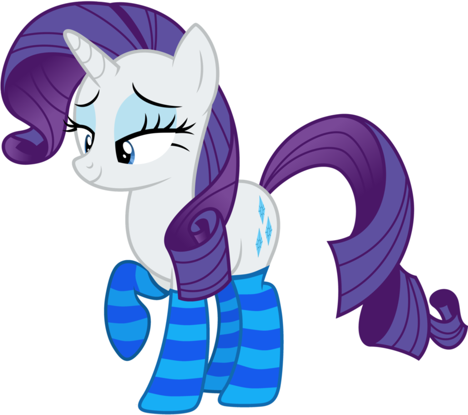 Tabrony23, Clothes, Rarity, Safe, Simple Background, - Rarity (931x859), Png Download