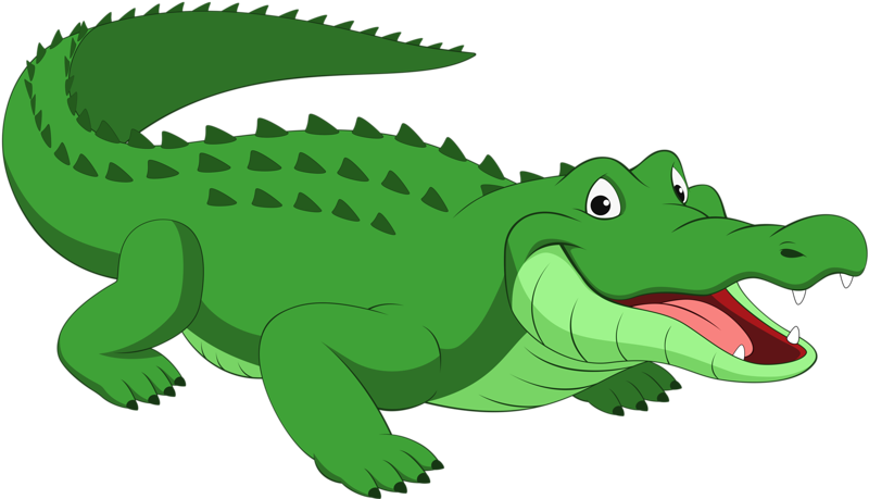 Фото, Автор Soloveika На Яндекс - Crocodile Cartoon (800x466), Png Download