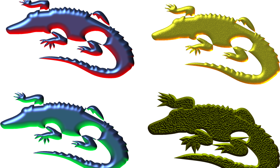 Alligator Pictures,crocodile 3d Png,crocodile 3d - Vector Graphics (1024x538), Png Download