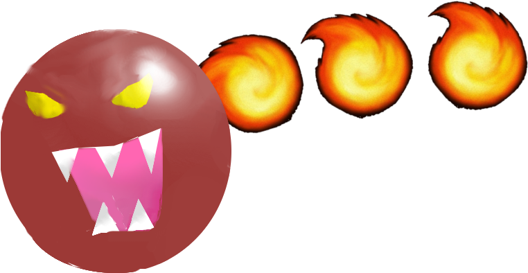 Fire Chompsmwwii - Video Game (848x441), Png Download