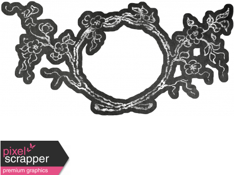 Baby's First Christmas Elements - Picture Frame (456x456), Png Download