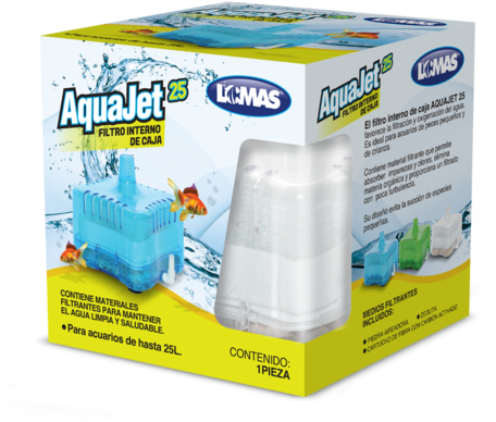 Filtro De Caja Aquajet 25 Lt - Free Market (480x480), Png Download
