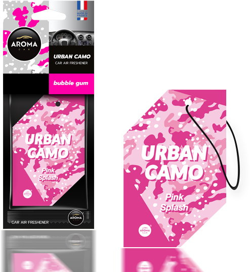 Pink Splash Image - Aroma Car (679x642), Png Download