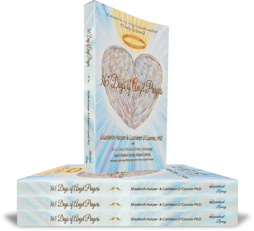 365 Days Of Angel Prayers Stacked Books - 365 Days Of Angel Prayers [book] (893x812), Png Download