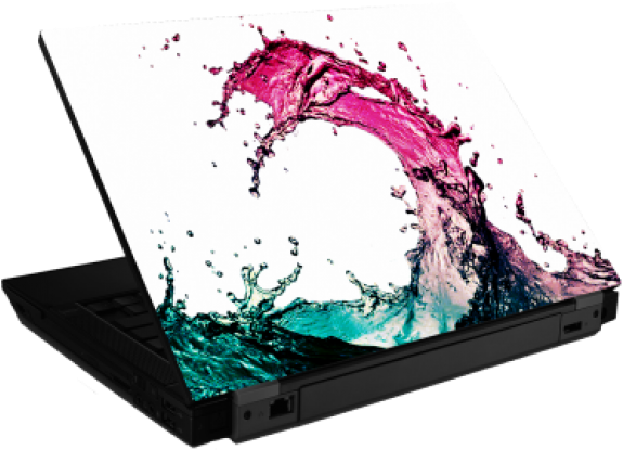 On The Laptop - Laptop (580x580), Png Download