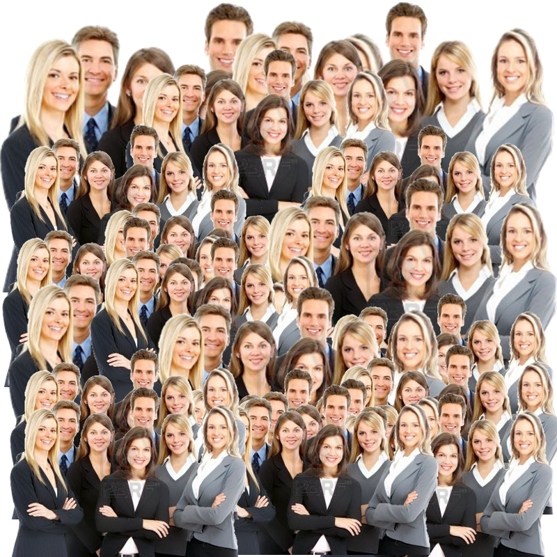 Exit The Great White Room - Hillary Clinton With All White People (800x800), Png Download