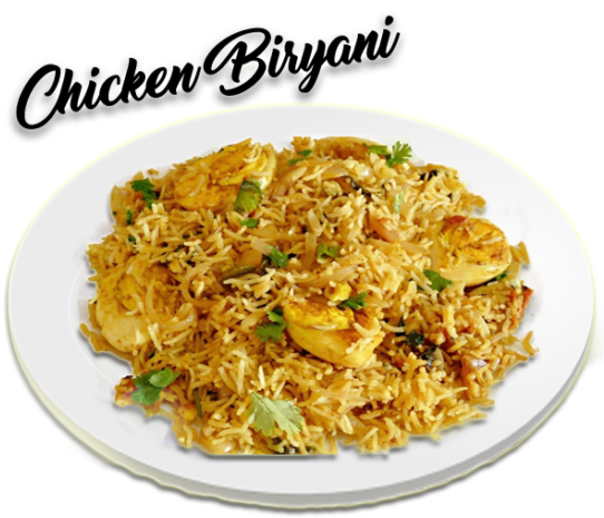 Chicken Biryani £5 - முட்டை பிரியாணி (550x500), Png Download