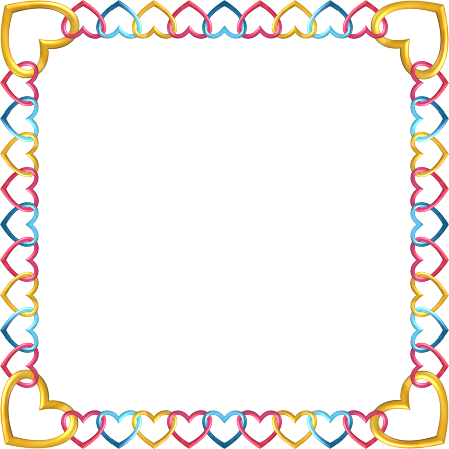 Square Frame Tropical 5 By Happyare - Free Printable Border (894x894), Png Download