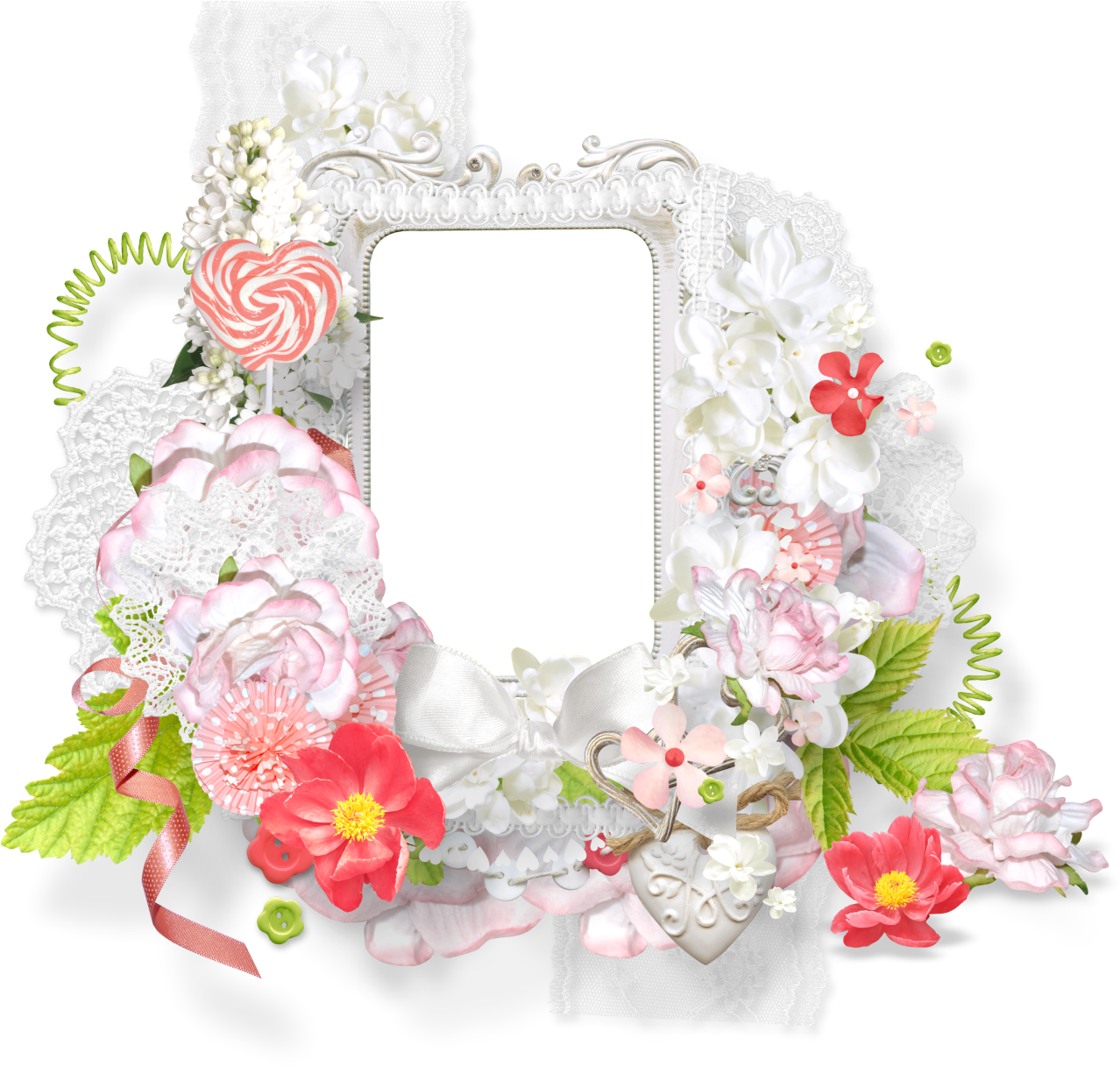 Tropical Frames, Paper, Photoshop, Cards - Artificial Flower (1280x1223), Png Download