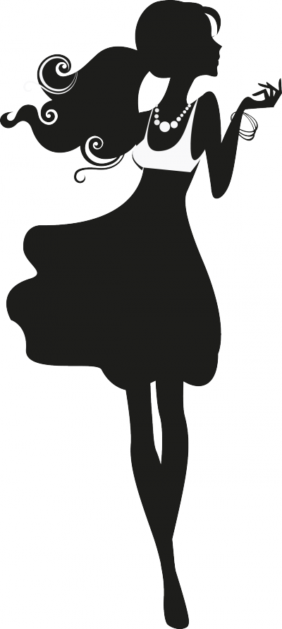 Pin By Lidia Nuñez On Silueta De Bailarina - Overstock.com Woman Beauty Salon Make Up Girl Makeup (400x891), Png Download