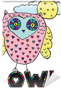 Drawing Of An Owl - Drawing (400x400), Png Download